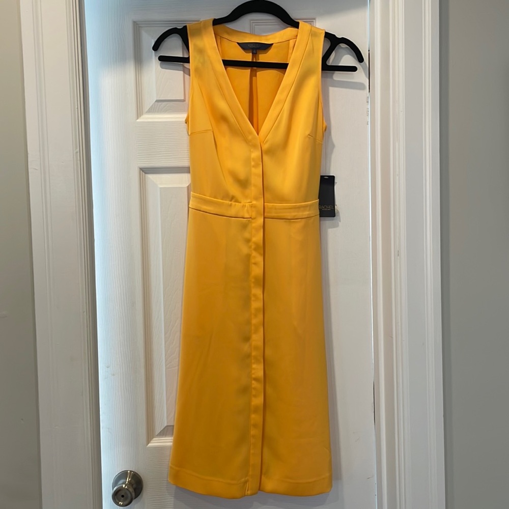 Rachel Roy Size 2 Yellow Dress with tags